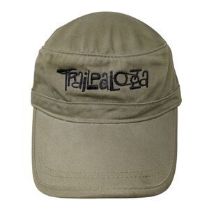 Trailpalooza Slideback Cadet Army Hat Tan One Size Adjustable Econscious